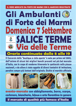 Gli Ambulanti di Forte dei Marmi