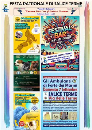 Festa Patronale di Salice Terme 2025.