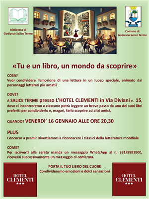 Tu e un libro, un mondo da scoprire