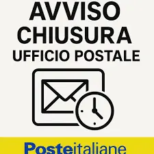 Chiusura Ufficio postale di Salice Terme